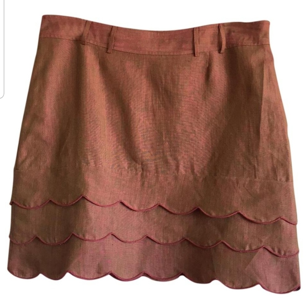 Tracey Reese Scalloped Skirt